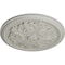 Ekena Millwork Swindon Ceiling Medallion (Fits Canopies up to 2 7/8"), 16 7/8"OD x 1 1/2"P, Pot of Cream CM16SWPCF - alternate 2